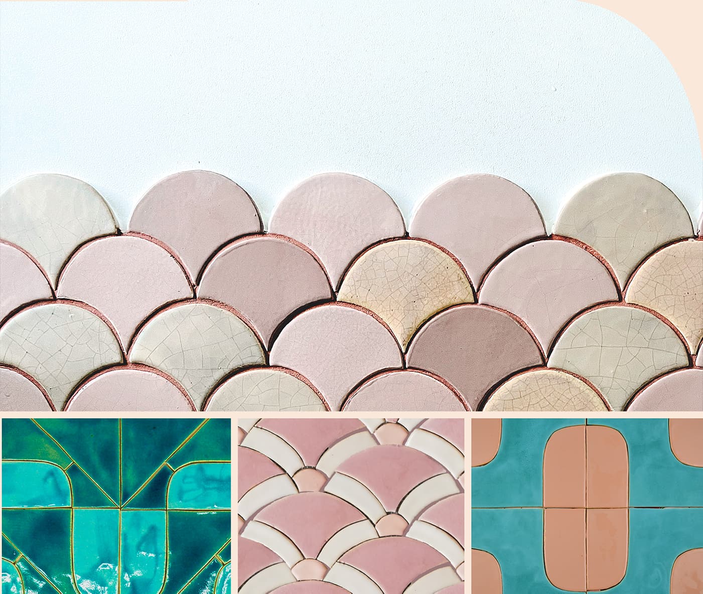geometryczne wzory mozaiki Ania Link Fairy Tiles