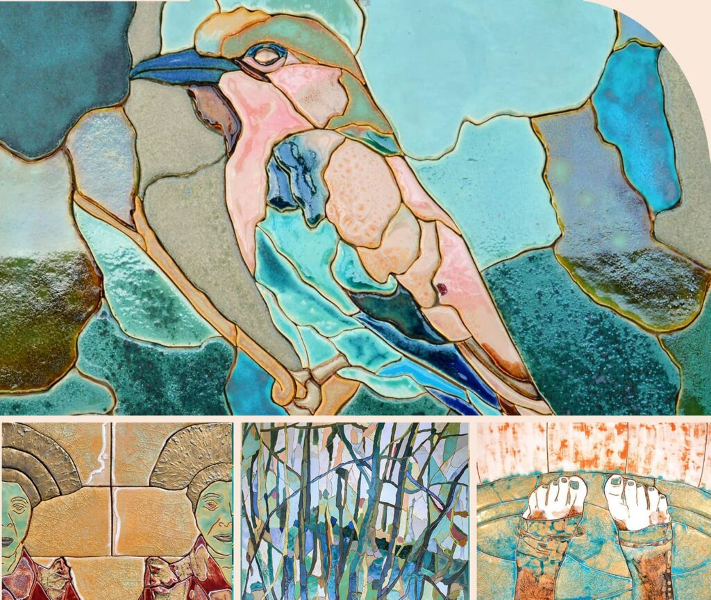 obrazy mozaiki Ania Link Fairy Tiles